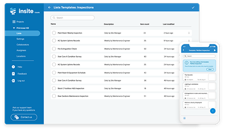 Templates for your facilities management inspections
