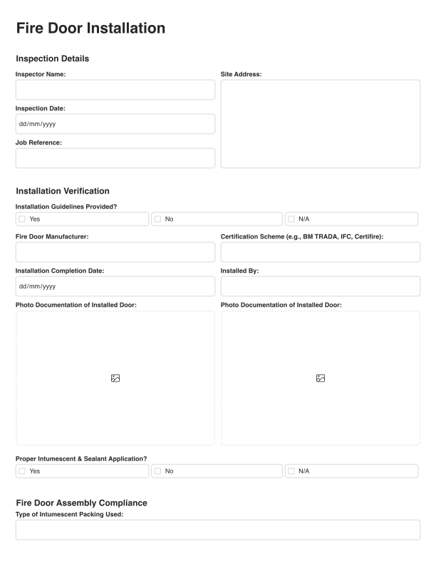 Fire Door Installation Guide Cover Image