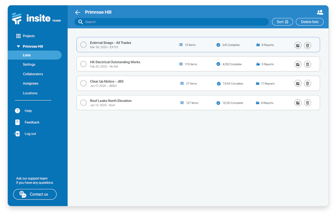 Create a list for anything